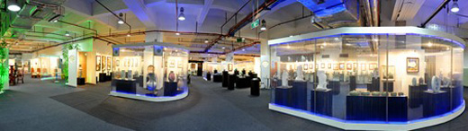 2012年11月1-4日，世贸商城3楼东厅将被打造成晶莹璀璨的“中国陶瓷艺术馆”